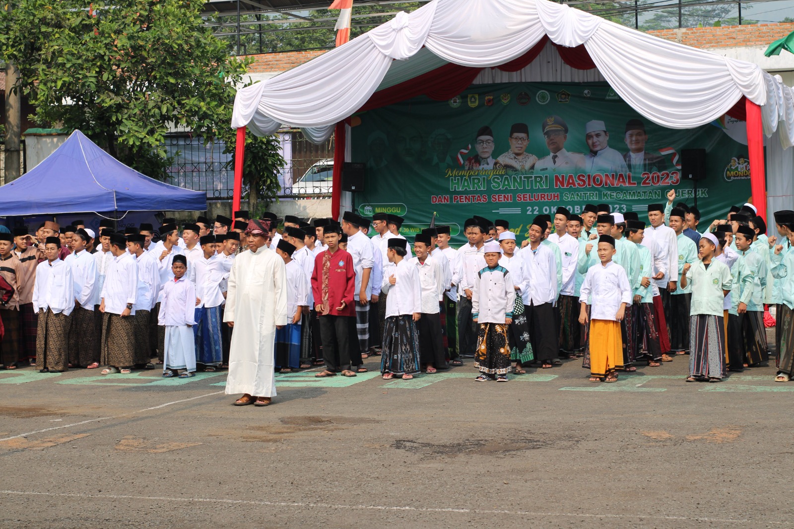 Peringatan Hari Santri Nasional Kecamatan Cijeruk Kab. Bogor