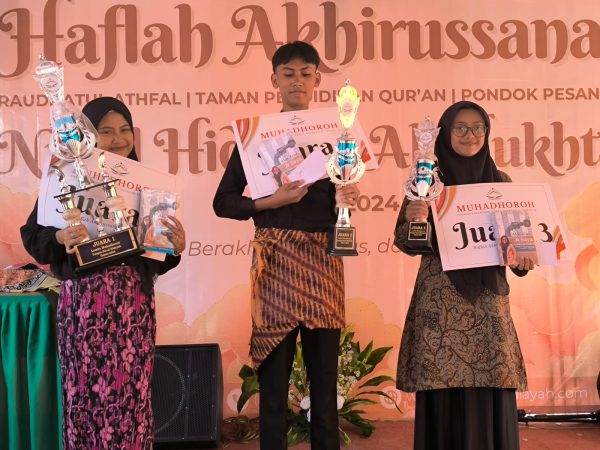 Haflah Akhirussanah Tahun Ajaran 2023/2024 di RA, TPQ, dan Pondok Pesantren Nurul Hidayah